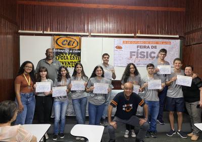 Entrega dos Certificados e Medalhas da 26ª OBA